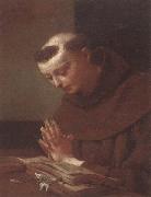 unknow artist Saint anthony of padua in prayer china oil painting reproduction